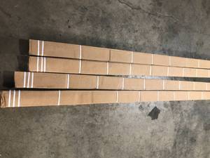 Lot of  Colmet 8 ft. x 4 in. 14-Gauge Black Steel Landscape Edging (5-Pack)  Customer Returns See Pictures