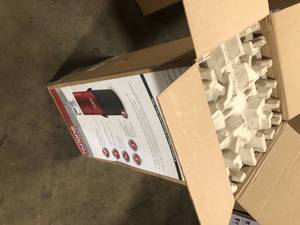 Broan-NuTone PurePower 550AW Bagged Corded Regular Bag Filter MultiSurface in Red Central Vacuum  Customer Returns See Pictures