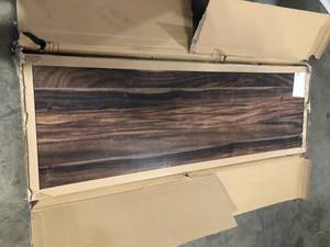 Saman 6 ft. LX25in. DX1.5in T Butcher Countertop Only   Customer Returns See Pictures