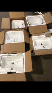Lot of Assorted Sinks Various Models and Conditions Customer Returns See Pictures