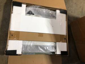 24 in. W x 30 in. H Rectangular Medicine Cabinet with Mirror  Customer Returns See Pictures