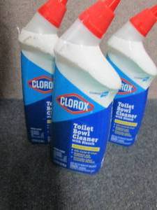 lot 3 image: 3- 24 oz Clorox Toilet Bowl Cleaner...