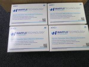 lot 28 image: 5- 40 ct boxes Waffletechnology� f...