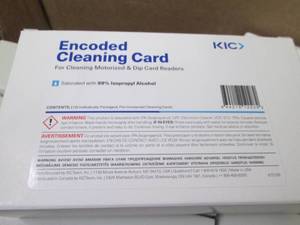 lot 29 image: 10-10ct boxes Encoded Cleaning Card...