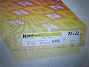 lot 50 image: 3 Reams Astrobrights 495467 Astrobr...