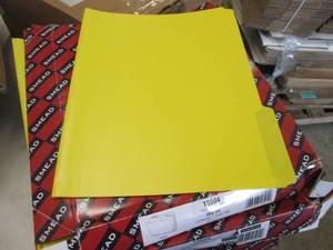 lot 64 image: 6- 24 ct Letter Size Poly File Fold...