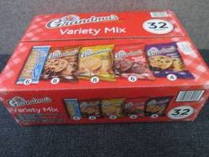 lot 81 image: 84.47 oz Box Grandmas Variety Mix ...