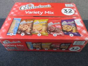 lot 87 image: 84.47 oz Box Grandmas Variety Mix ...