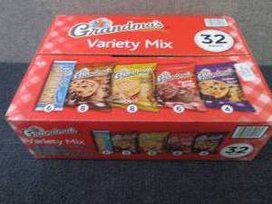 lot 89 image: 84.47 oz Box Grandmas Variety Mix ...