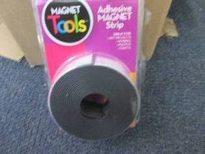 lot 105 image: 6 Rolls Magnet Tools Adhesive Magne...