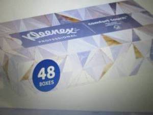lot 121 image: Kleenex� Professional Facial Tissu...