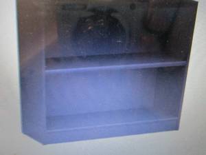 lot 124 image: Bush Furniture 2 Shelf Bookcase ope...