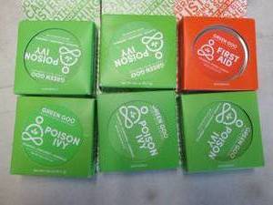 lot 150 image: 6- Green Goo First Aid & Poison Ivy...