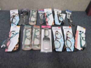 lot 154 image: 14 pr Assorted  Reading Glasses...