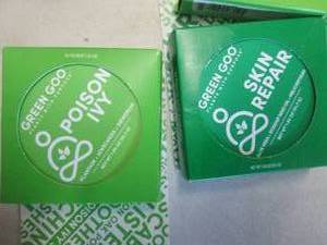 lot 160 image: 7- Green Goo Poison Ivy & Skin Repa...