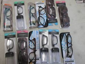 lot 161 image: 12 pr Assorted  Reading Glasses...