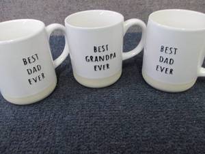 lot 163 image: 3 Large Gift Mugs...