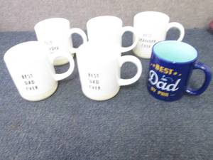 lot 181 image: 6 Large Gift Mugs...