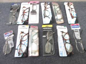 lot 185 image: 12 pr Assorted  Reading Glasses...