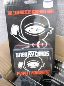 lot 194 image: 8 each Gamewright Sneaky Cards Play...