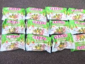 lot 209 image: 12- 2.5 oz Brachs Swirly Twirly Gum...