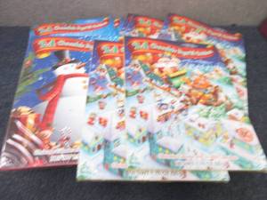 lot 214 image: 9 Milk Chocolate Christmas Calendar...