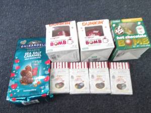 lot 244 image: 3 Hot Chocolate Bombs, Sea Salt Car...