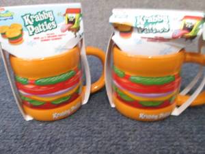 lot 250 image: 2 Krabby Patties Gummies & Mugs...
