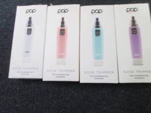 lot 278 image: 4 Pop Sonic Nose & Ear Hair Trimmer...