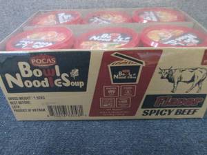 lot 323 image: 12ct Pocas Noodle & Soup Bowls Spic...