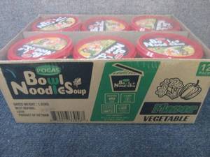 lot 325 image: 12ct Pocas Noodle & Soup Bowls Vege...