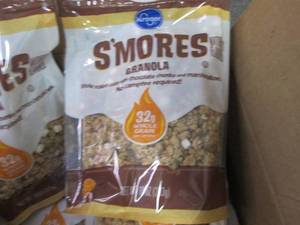 lot 326 image: 6- 10 oz Kroger SMores Granola...