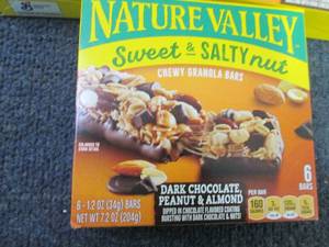lot 341 image: 3 Boxes Nature Valley Sweet N Salty...