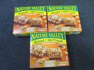 lot 343 image: 3 Boxes Nature Valley Sweet N Salty...