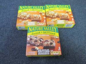 lot 346 image: 2 Boxes Nature Valley Sweet N Salty...