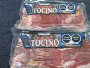lot 364 image: 2- 1lb FROZEN Kirkland Bacon(Tocino...