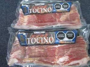 lot 369 image: 2- 1lb FROZEN Kirkland Bacon(Tocino...