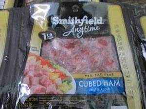 lot 375 image: 6- 1lb FROZEN Smithfield Anytime Cu...