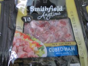 lot 380 image: 6- 1lb FROZEN Smithfield Anytime Cu...