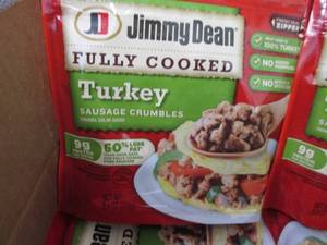 lot 386 image: Case of 6- 9.6 oz FROZEN Jimmy Dean...