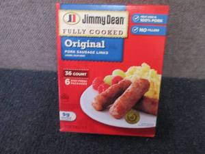 lot 387 image: 28 oz 36 ct FROZEN Jimmy Dean  Orig...