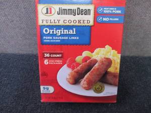 lot 391 image: 28 oz 36 ct FROZEN Jimmy Dean  Orig...