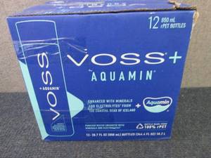 lot 421 image: 12- 850 ml Voss Aquamin Water...