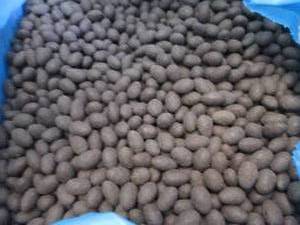 lot 428 image: 35 lb Box Dark Chocolate Covered Al...