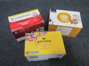 lot 441 image: 3- 10-12 ct Boxes Assorted KCups...
