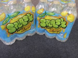 lot 446 image: 2- 6pks 16.9 oz Splash Blast Lemon...