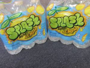 lot 451 image: 2- 6pks 16.9 oz Splash Blast Lemon...