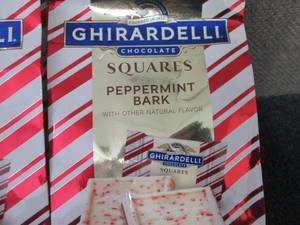 lot 471 image: 3- 7.9 oz Bags Ghirardelli Peppermi...