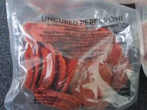 lot 477 image: 4- 8.0 oz Bags Uncured Pepperoni...
