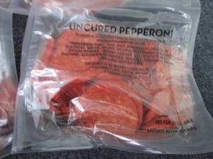 lot 481 image: 4- 8.0 oz Bags Uncured Pepperoni...